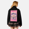 spurrkyhouse patch on female atelier canvas jacket in nightfall
