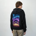 stormblessed patch on male essential zip hoodie in after hours