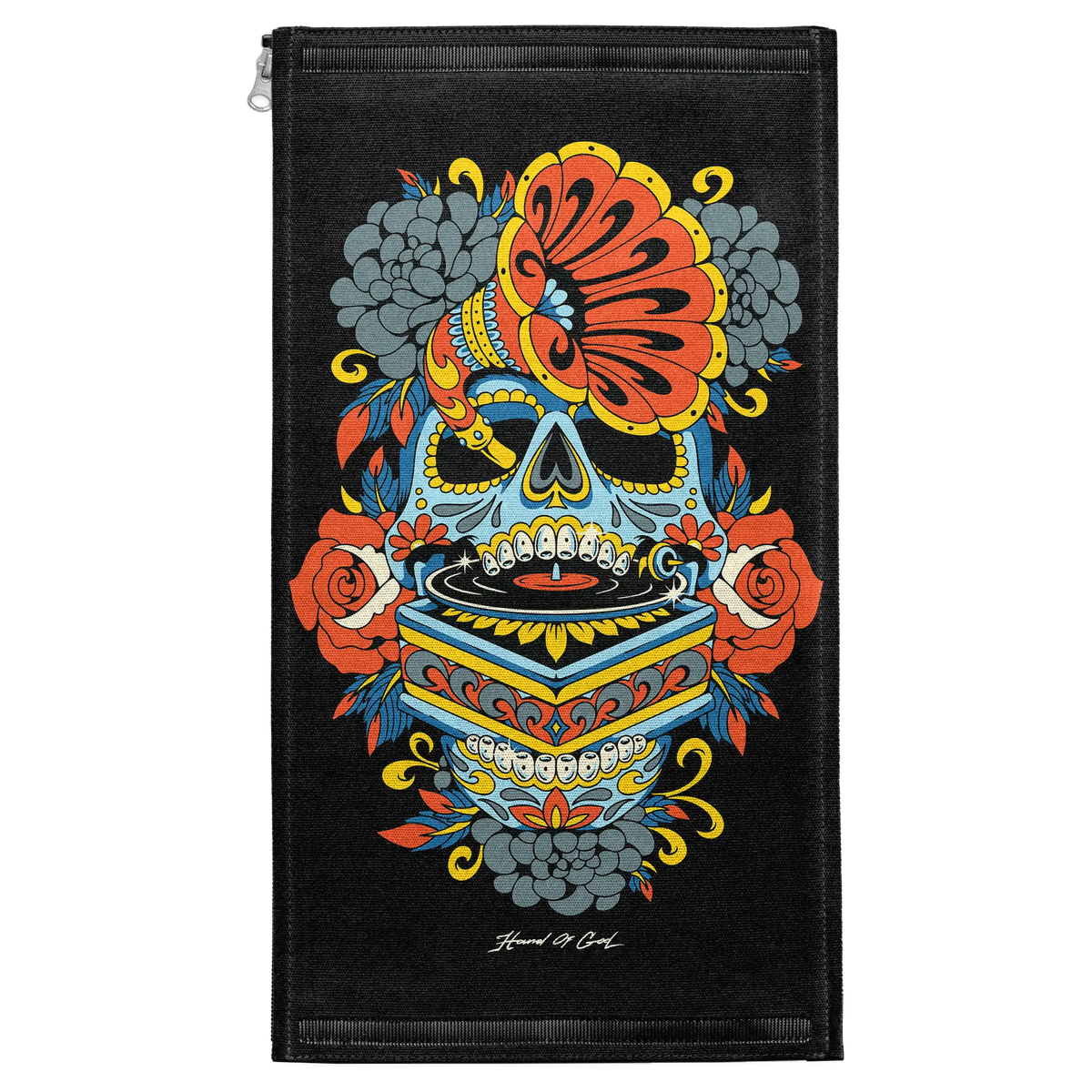 sugarskull embroidered patch