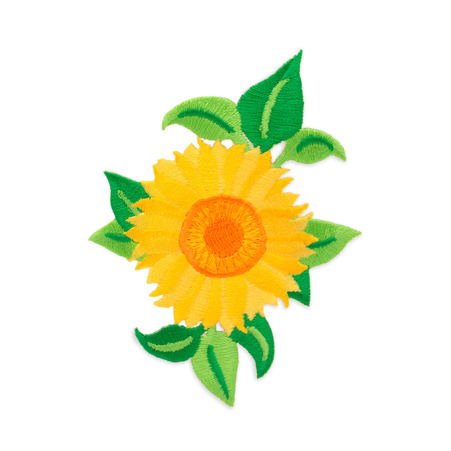 Sunny Days Sunflower Iron-On Patch
