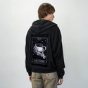 thecoffee patch on male essential zip hoodie in after hours
