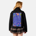 thepeople patch on female atelier canvas jacket in nightfall