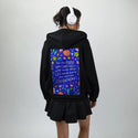 thepeople patch on female essential zip hoodie in after hours
