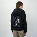 thereaper patch on male essential zip hoodie in after hours