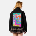 trusttheprocess patch on female atelier canvas jacket in nightfall