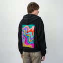 trusttheprocess patch on male essential zip hoodie in after hours