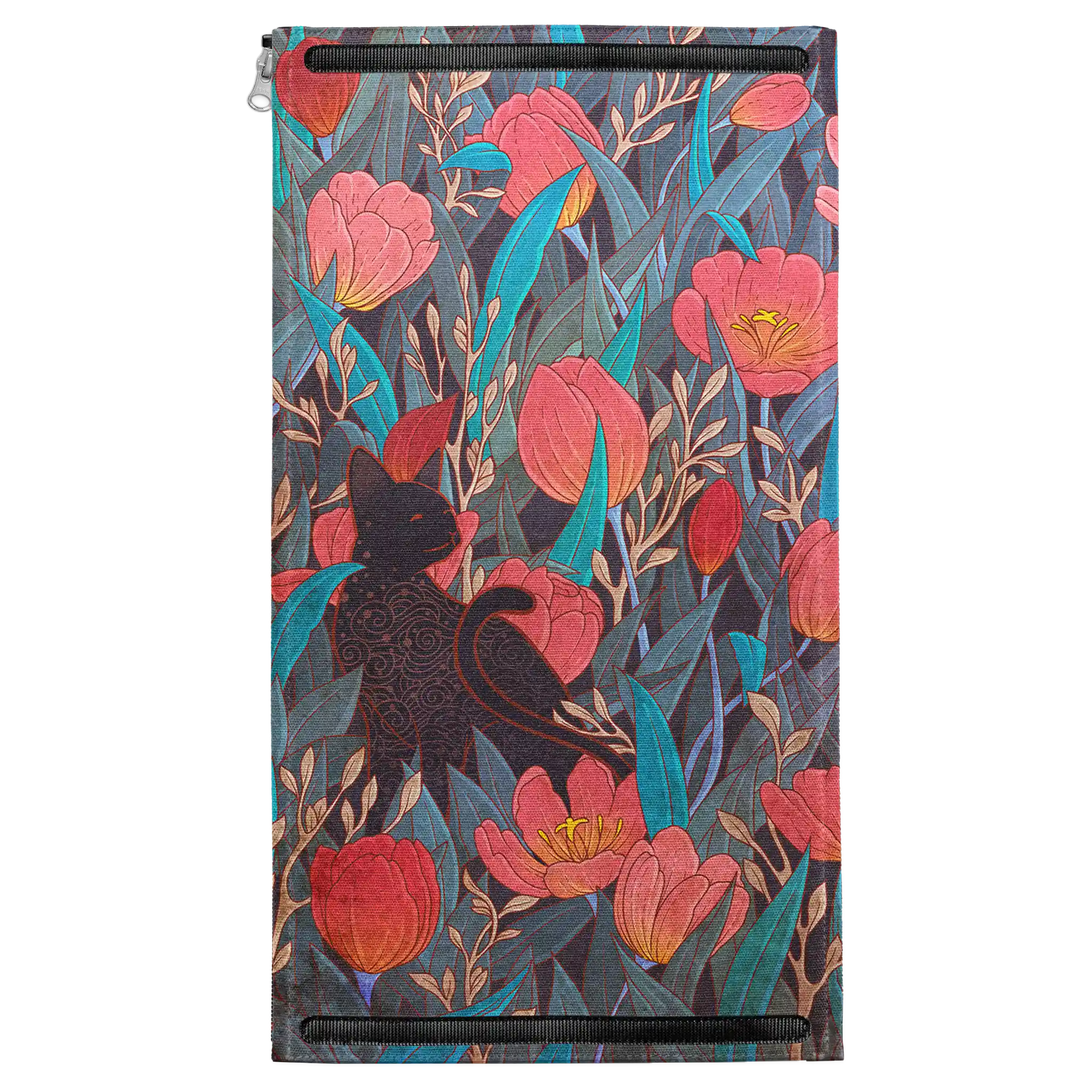 Tulip Black Cat Patch