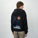 venusandmoon patch on male essential zip hoodie in after hours