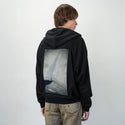 vertigocean patch on male essential zip hoodie in after hours