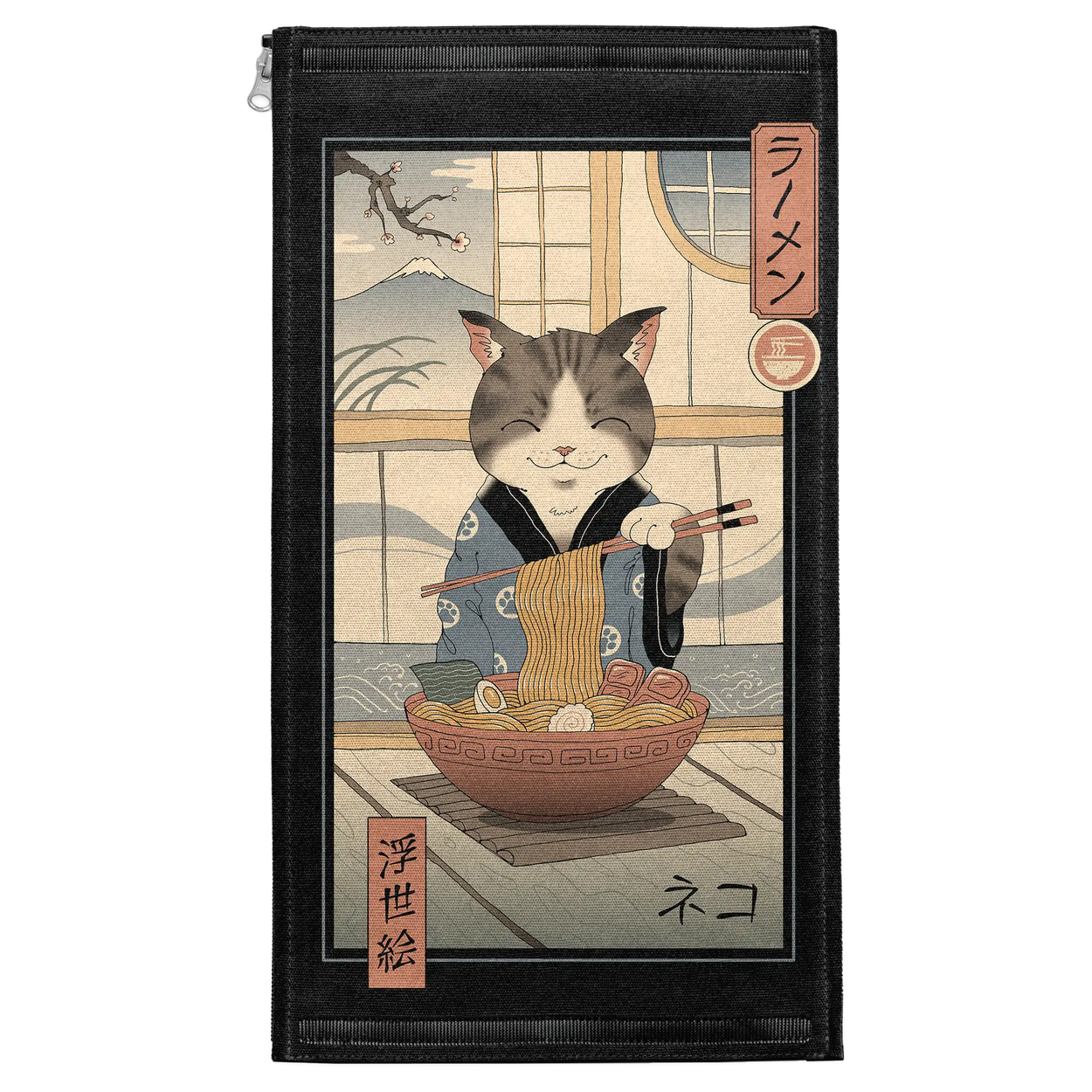 Neko Ramen Ukiyo e Patch