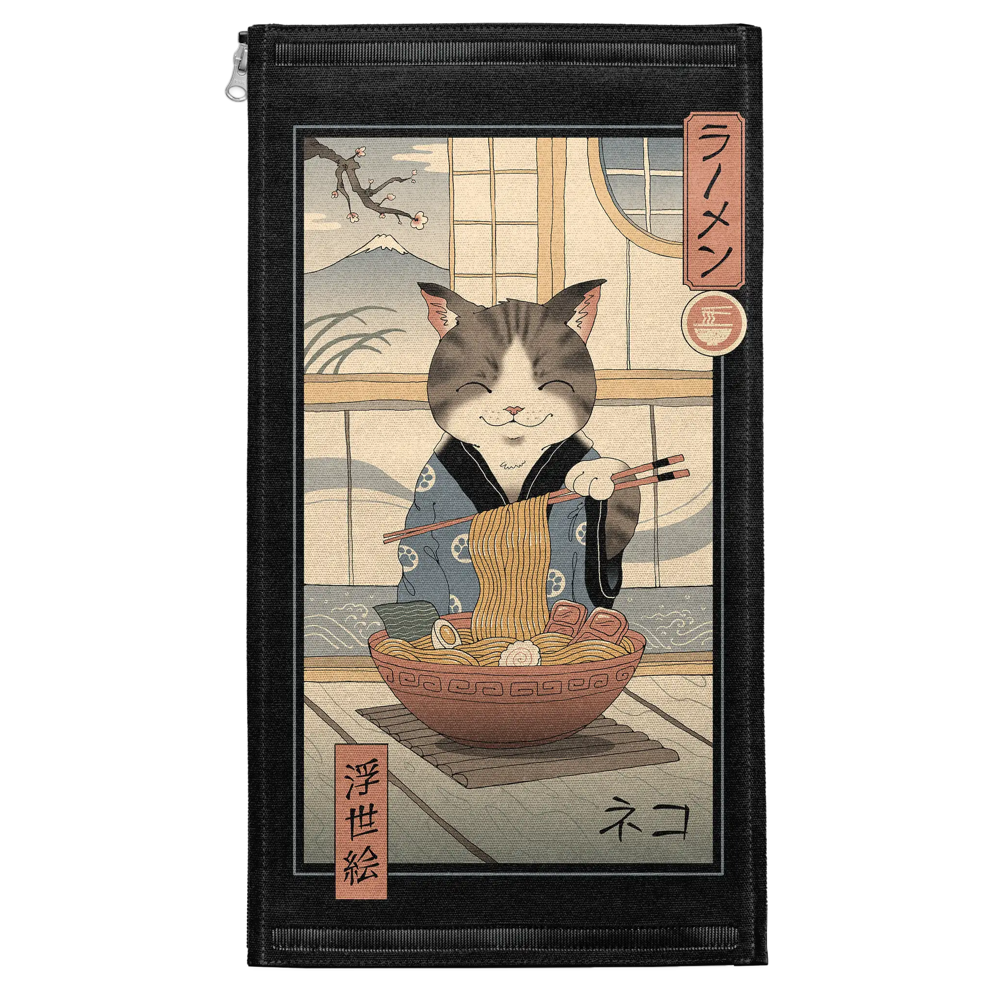 Neko Ramen Ukiyo e Patch