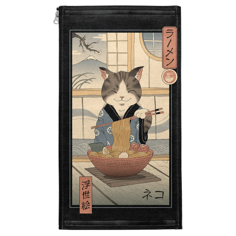 Neko Ramen Ukiyo e Patch