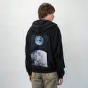 walkingon patch on male essential zip hoodie in after hours