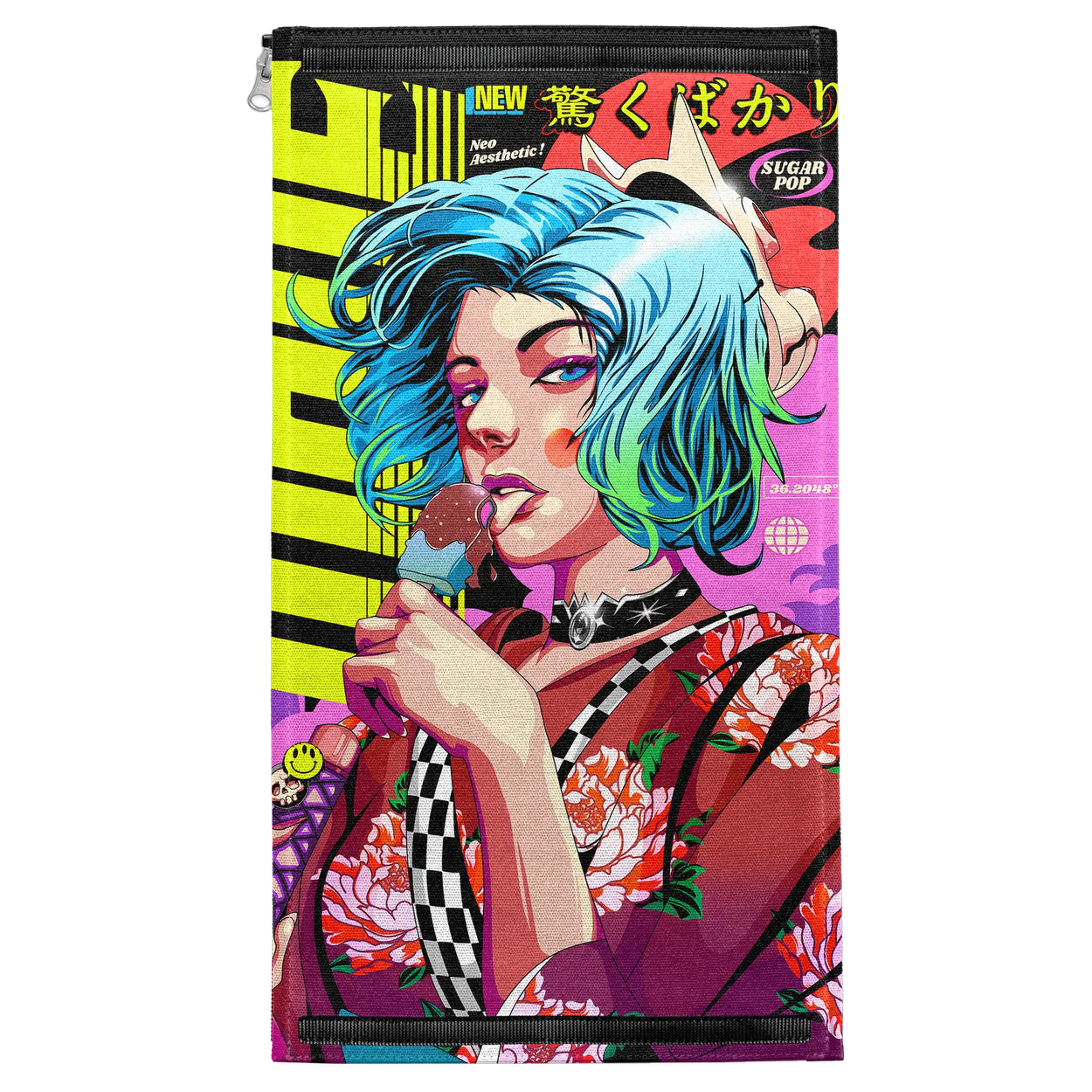 Wave Geisha Patch