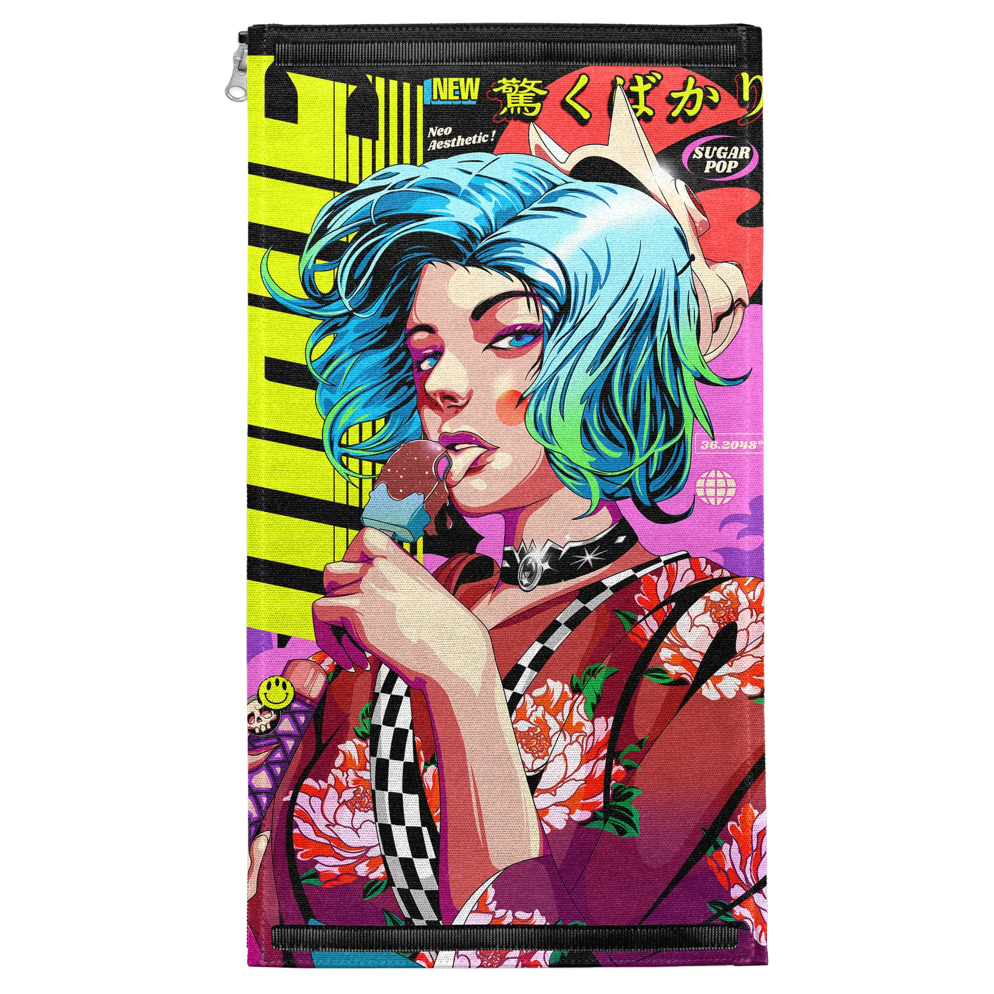 Wave Geisha Patch