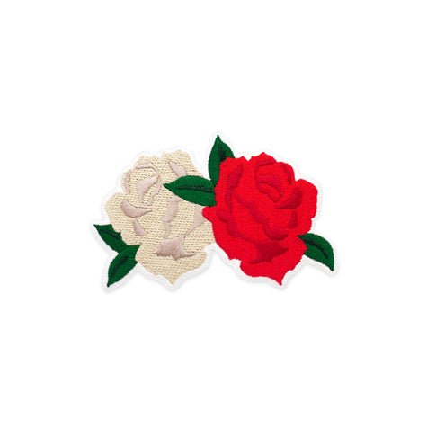 Flawless Rose Duo Iron-On Patch