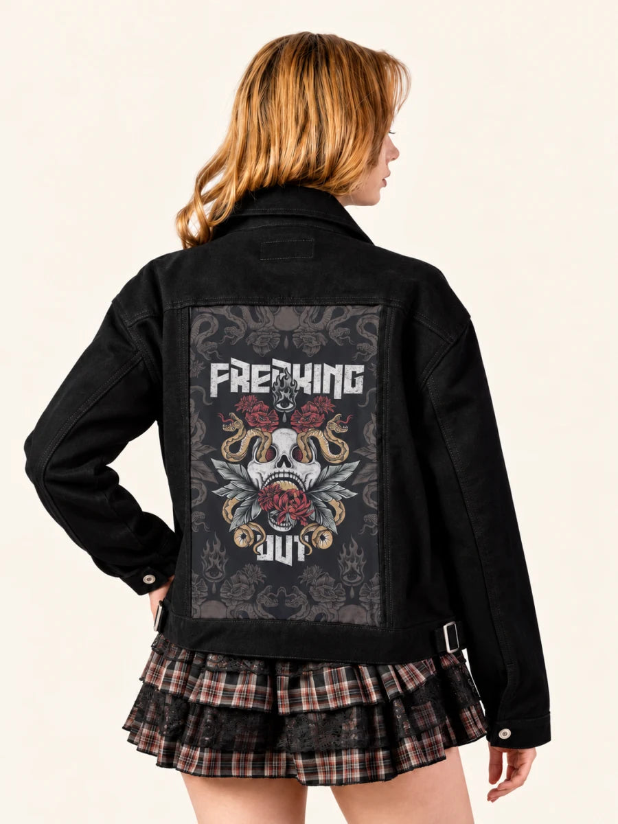 Nightfall Workwear Jacket with Freaking Out art panel